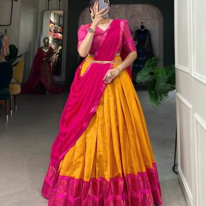 ইন্ডিয়ান লেহেঙ্গা শাড়ি (Code-03)